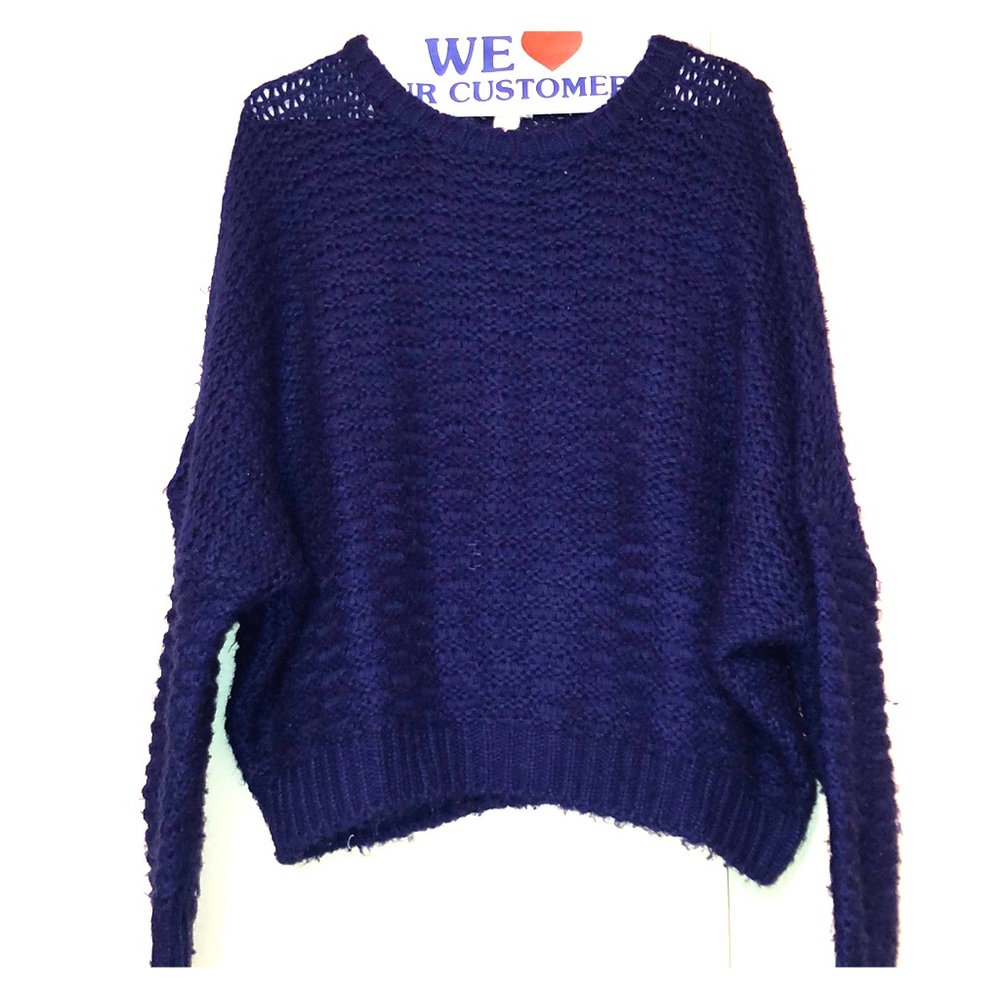FOREVER 21 Blue knit sweater